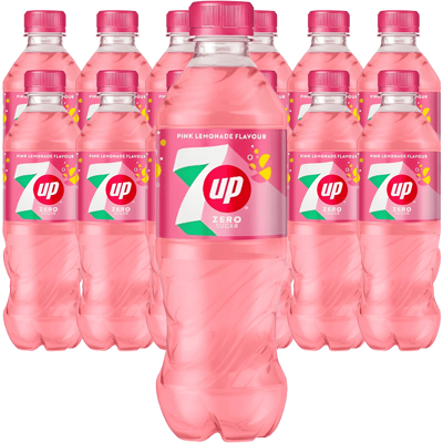 7-Up Pink Lemonade Zero 50cl X 12st 7-Up Pink Lemonade Zero 50cl X 12st