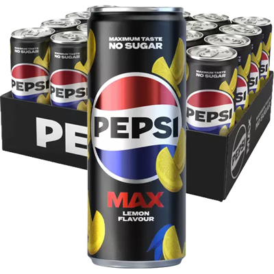 Pepsi Max Lemon 33cl X 20st Pepsi Max Lemon 33cl X 20st