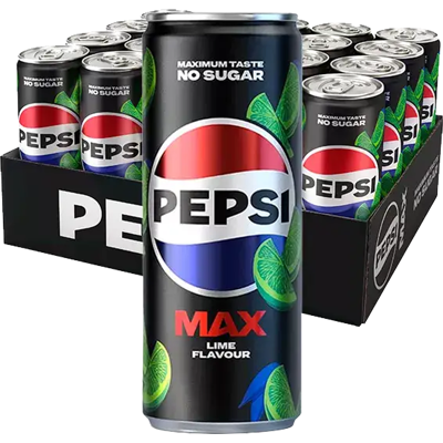 Pepsi Max Lime 33cl X 20st Pepsi Max Lime 33cl X 20st