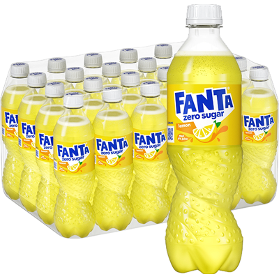 Fanta Lemon Zero 50cl X 24st Fanta Lemon Zero 50cl X 24st