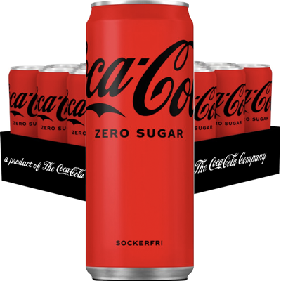 Coca-Cola Zero 33 Cl X 20 St Coca-Cola Zero 33 Cl X 20 St