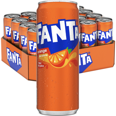 Fanta Orange 33cl X 20st Fanta Orange 33cl X 20st