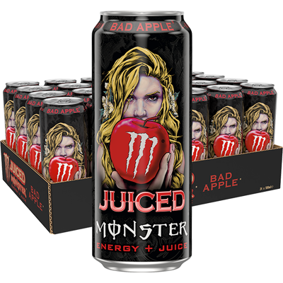 Monster Juiced Bad Apple 24st X 50cl Monster Juiced Bad Apple 24st X 50cl