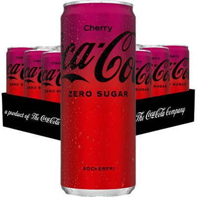 Coca Cola Cherry Zero 33cl X 20st Coca Cola Cherry Zero 33cl X 20st