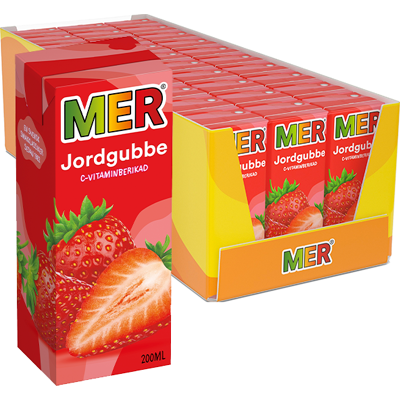 Mer Jordgubb 20 Cl Brik - 30 St Mer Jordgubb 20 Cl Brik - 30 St