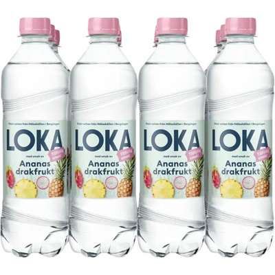 Loka Ananas Drakfrukt 50cl X 12st Loka Ananas Drakfrukt 50cl X 12st