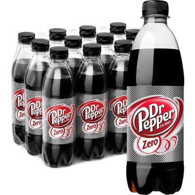 Dr Pepper Zero 50cl X 12st Dr Pepper Zero 50cl X 12st