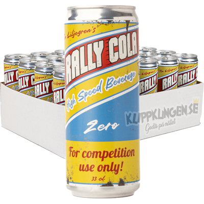 Rally Cola Zero 33cl X 24st Rally Cola Zero 33cl X 24st