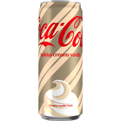Coca Cola Creamy Vanilla 33cl Coca Cola Creamy Vanilla 33cl