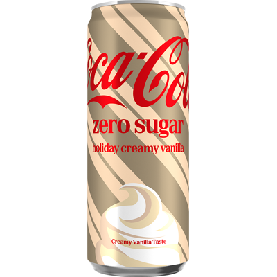 Coca Cola Zero Creamy Vanilla 33cl Coca Cola Zero Creamy Vanilla 33cl