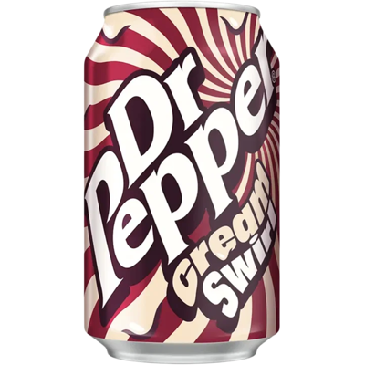 Dr Pepper Cream Swirl 330ml Dr Pepper Cream Swirl 330ml