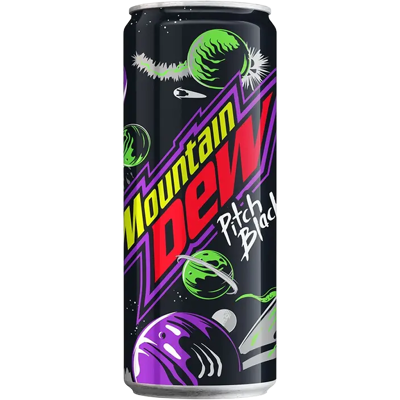 Mountain Dew Pitch Black 330ml Mountain Dew Pitch Black 330ml