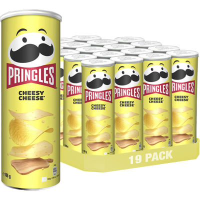 Pringles Cheesy Cheese 19st X 165g Pringles Cheesy Cheese 19st X 165g