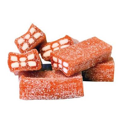 Sockrad Tegelsten Jordgubb - 1 Kg Sockrad Tegelsten Jordgubb - 1 Kg