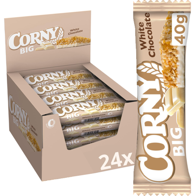 Corny Big White Chocolate 40g X 24st Corny Big White Chocolate 40g X 24st