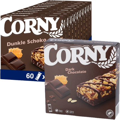Corny Mörk Choklad 6-Pack 23g X 10st Corny Mörk Choklad 6-Pack 23g X 10st