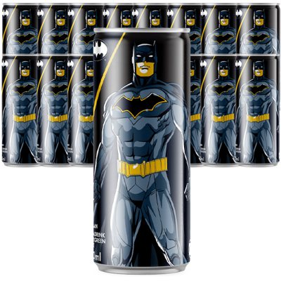 Batman Drink Sour Green Apple 25cl X 24 Batman Drink Sour Green Apple 25cl X 24