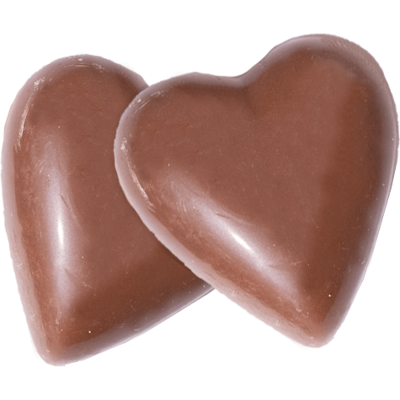 Chokladhjärtan No Sugar Added 2,4 Kg Chokladhjärtan No Sugar Added 2,4 Kg