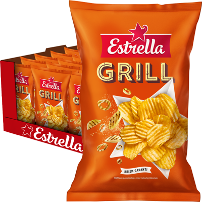 Estrella Grillchips 175g X 21st Estrella Grillchips 175g X 21st