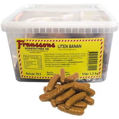 Banan Liten Choklad - 1,2 Kg Banan Liten Choklad - 1,2 Kg