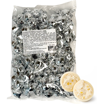 Italienska Praliner White Silver 1kg Italienska Praliner White Silver 1kg