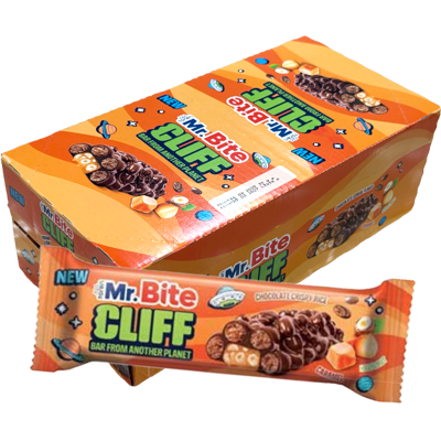 Mrbite Cliff Karamell/hasselnöt 24st 35g Mrbite Cliff Karamell/hasselnöt 24st 35g