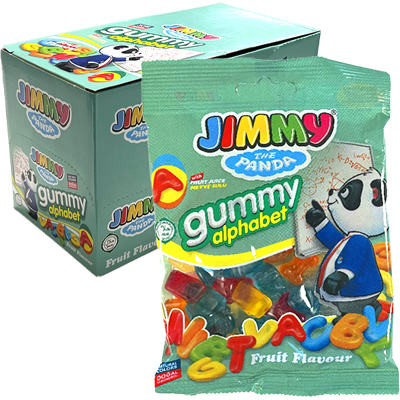 Jellioo Alphabet 80g X 12st Jellioo Alphabet 80g X 12st