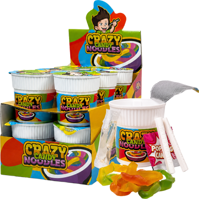 Crazy Candy Noodles 55g X 12st Crazy Candy Noodles 55g X 12st