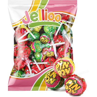 Pin Pon Lollipop Gum Sour Mix Pin Pon Lollipop Gum Sour Mix