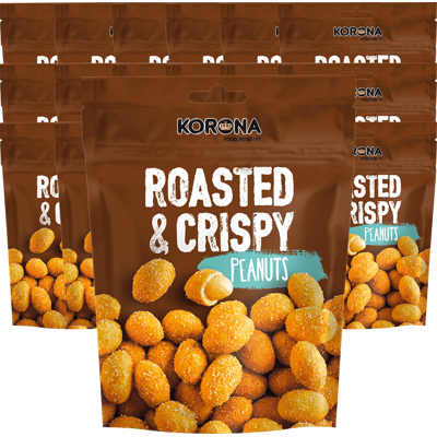 Korona Roasted & Crispy Peanut 100g 18st Korona Roasted & Crispy Peanut 100g 18st