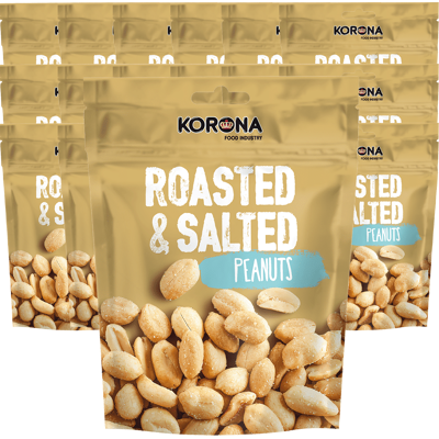 Korona Roasted & Salted Peanut 100g 18st Korona Roasted & Salted Peanut 100g 18st