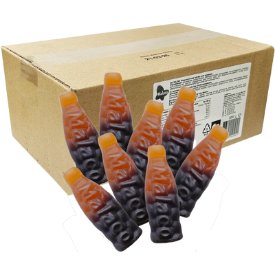 Malaco Mini Cola-Lakritsflaska 3kg Malaco Mini Cola-Lakritsflaska 3kg