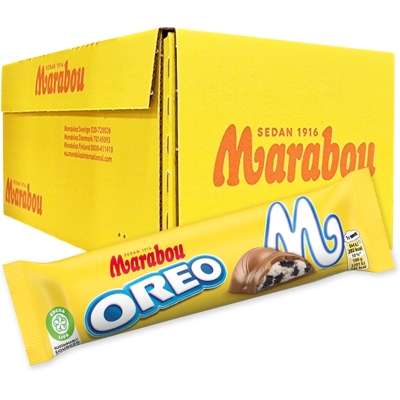 Marabou Oreo Mjölkchoklad 37g X 36st Marabou Oreo Mjölkchoklad 37g X 36st