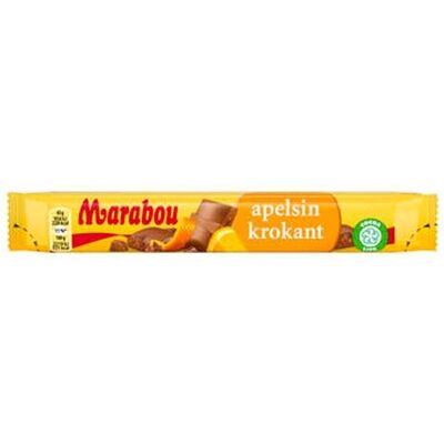 Marabou Apelsinkrokant 43g X 36st Marabou Apelsinkrokant 43g X 36st