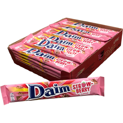 Dubbel Daim Strawberry 56g X 36st Dubbel Daim Strawberry 56g X 36st