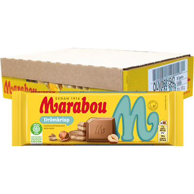 Marabou Drömkrisp 100g X 22st Marabou Drömkrisp 100g X 22st