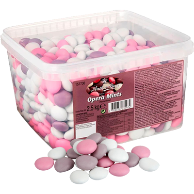 Opera Mints Anthon Berg - 2,5 Kg Opera Mints Anthon Berg - 2,5 Kg
