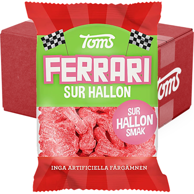 Acer Toms Ferrari Sur Hallon 120g X 30st Acer Toms Ferrari Sur Hallon 120g X 30st