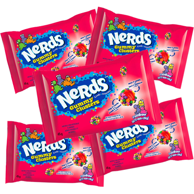 5st Nerds Gummy Cluster Rainbow 45g 5st Nerds Gummy Cluster Rainbow 45g
