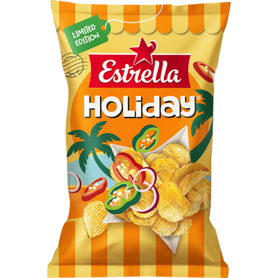 Estrella Holiday Chips 160g Estrella Holiday Chips 160g