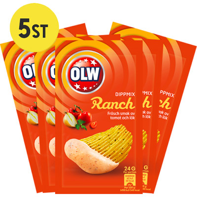 5st - Olw Dippmix Ranch 24g 5st - Olw Dippmix Ranch 24g