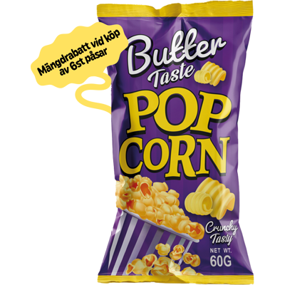 Popcorn Butter 60g Popcorn Butter 60g