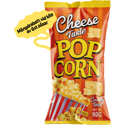 Popcorn Cheese 60g Popcorn Cheese 60g