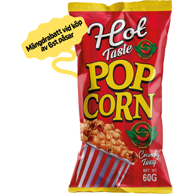 Popcorn Hot 60g Popcorn Hot 60g