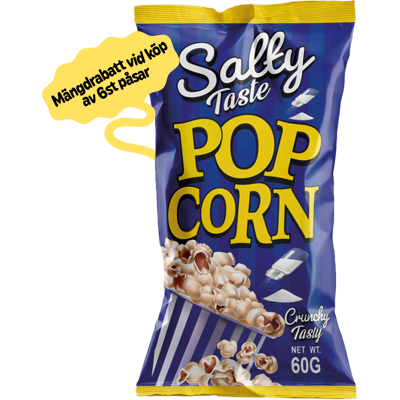 Popcorn Salty 60g Popcorn Salty 60g