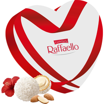 Ferrero Raffaello Hjärta Kokos - 14 st Ferrero Raffaello Hjärta Kokos - 14 st