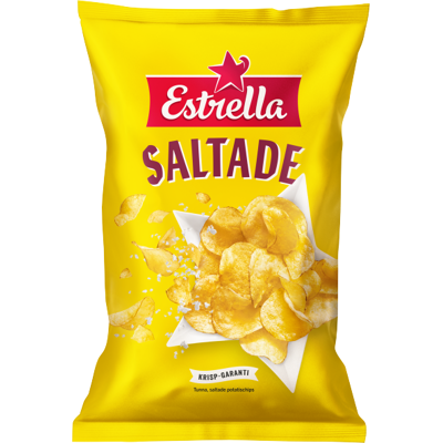 Estrella Lättsaltade 175g Estrella Lättsaltade 175g