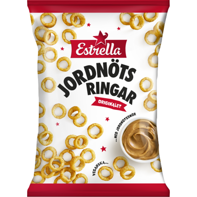 Jordnötsringar 175g Jordnötsringar 175g