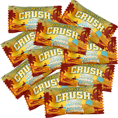 10st - Halmstad Crush Candy Mango Passio 10st - Halmstad Crush Candy Mango Passio