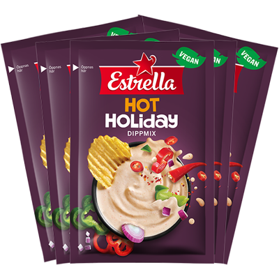 5st - Estrella Dippmix Hot Holiday 24g 5st - Estrella Dippmix Hot Holiday 24g